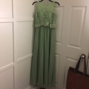 Mint green Bridesmaid Dress